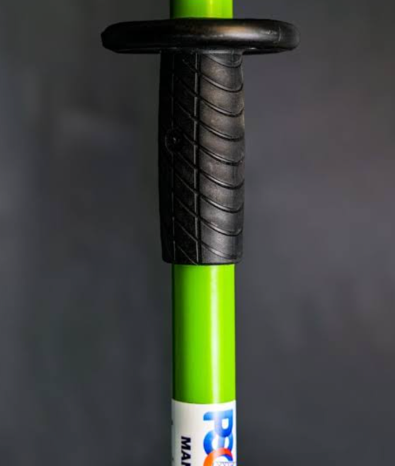 LoadGuider circular hand guard and textured grip